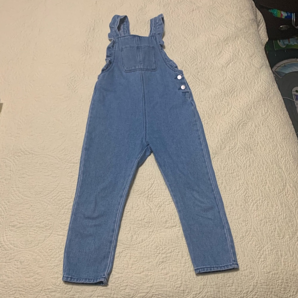 Zara kids jeans overalls